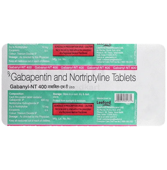 gabanyl nt tablet 10's